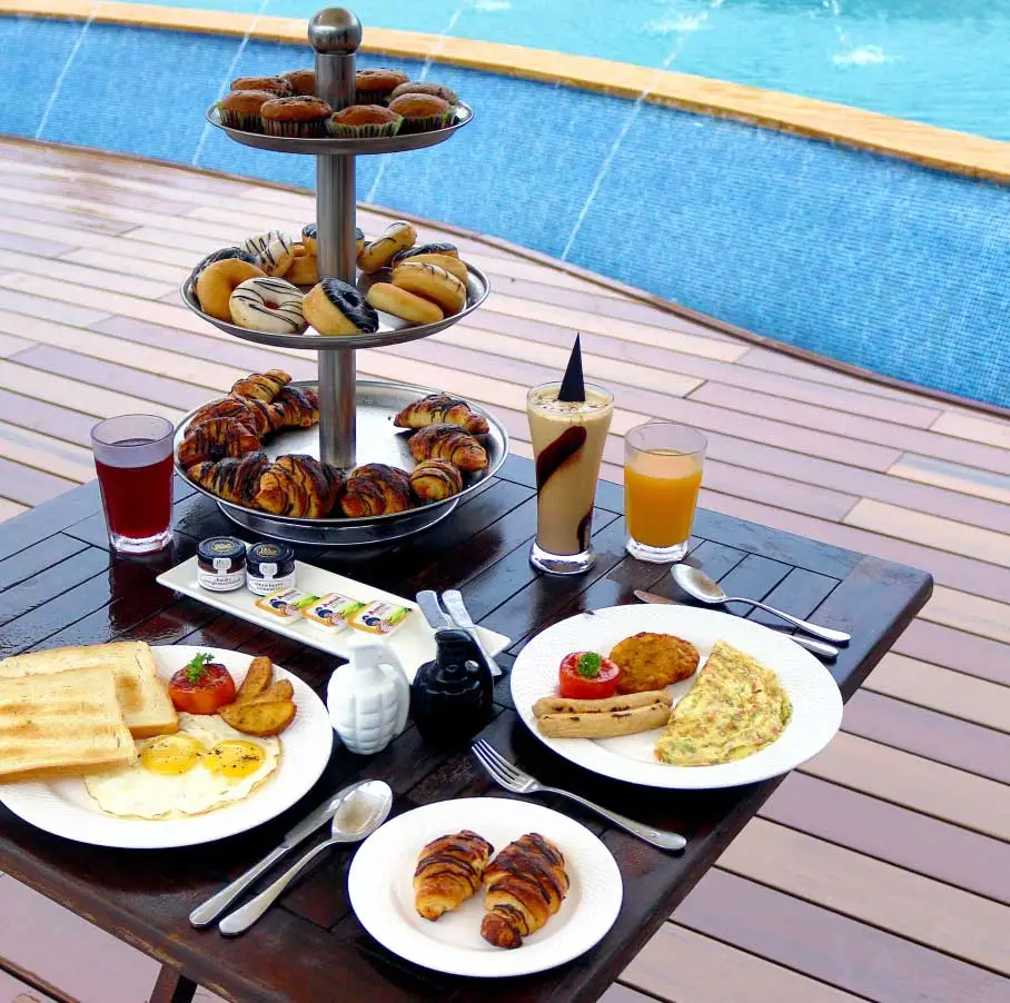 Restaurant dining experience at Della Adventure Training Academy