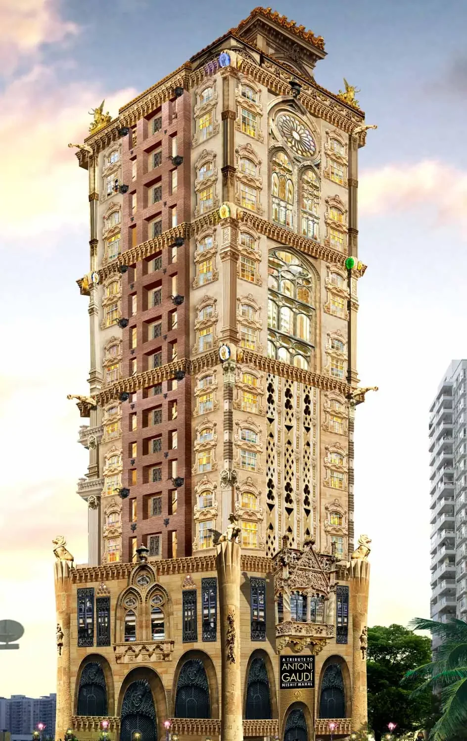 Nishit Mahal architectural landmark designed by Jimmy Mistry showcasing unique design and innovative architecture