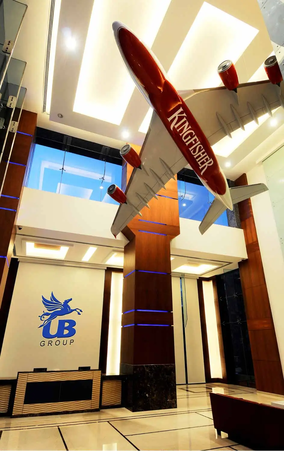 UB Group corporate headquarters interior designed by Jimmy Mistry