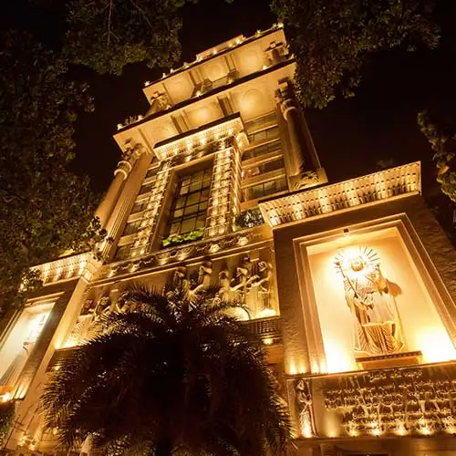 Luxury architectural facade lighting design by Jimmy Mistry