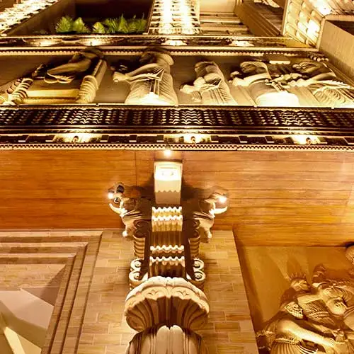 Classical architectural detailing designed by Jimmy Mistry