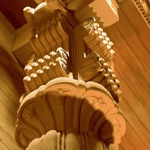 Della Tower architectural detail designed by Jimmy Mistry