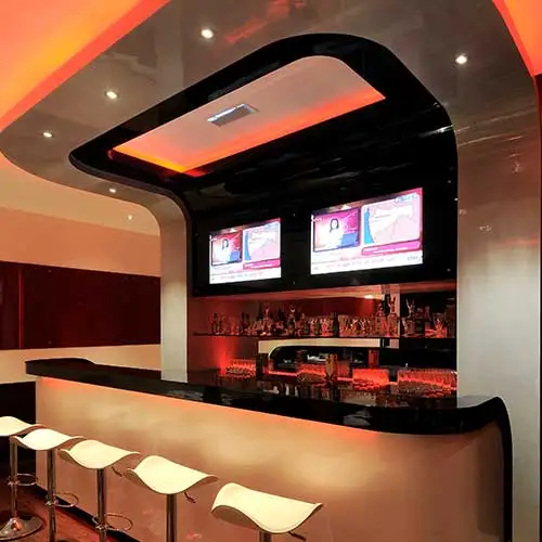 Kingfisher bar interior architecture designed by Jimmy Mistry