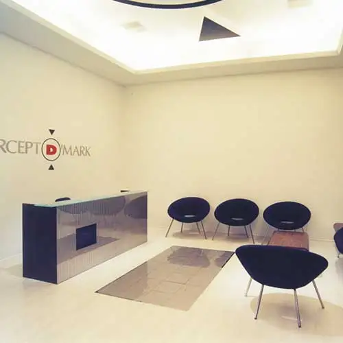 Collaboration workspace inside design studio by Jimmy Mistry