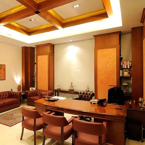 Executive office interior designed by Jimmy Mistry for UB Group