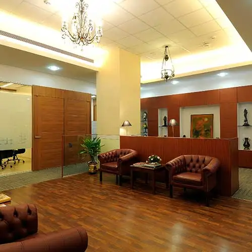 Luxury office interior at UB Group headquarters designed by Jimmy Mistry