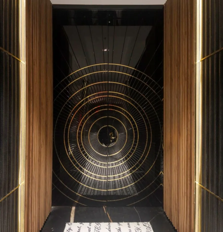 Luxury doors designed by Jimmy Mistry for Della Luxury Products