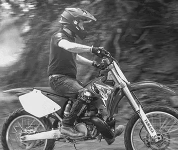 Jimmy Mistry riding dirt bike inspiring creation of Della Adventure park