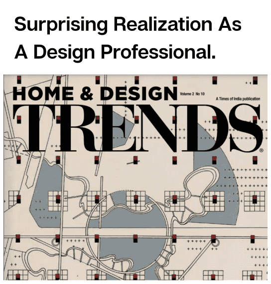 Jimmy Mistry press feature in Home & design Trends, 2010