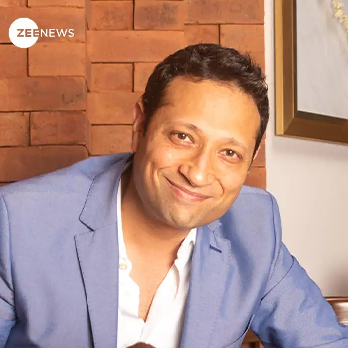 Jimmy Mistry explaining the design concept behind the Persian set featured on Zee News