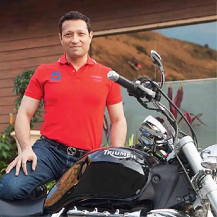 Jimmy Mistry organising PRG bike rally for the Zoroastrian community